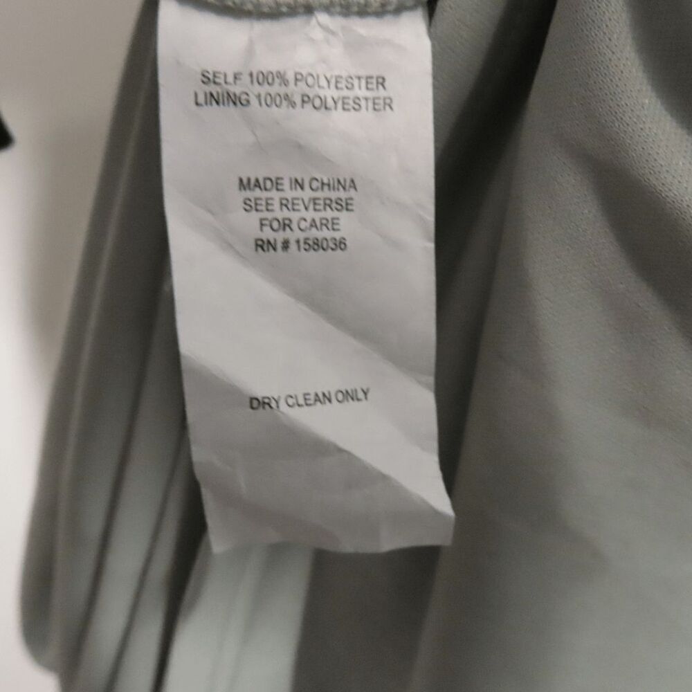 Birdy Grey Dove Gray Spence V-Neck Convertible Dress X-Large - Picture 6 of 8